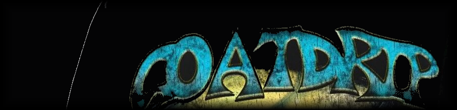 The GOATDRIP tag printed in chrome blue lettering
